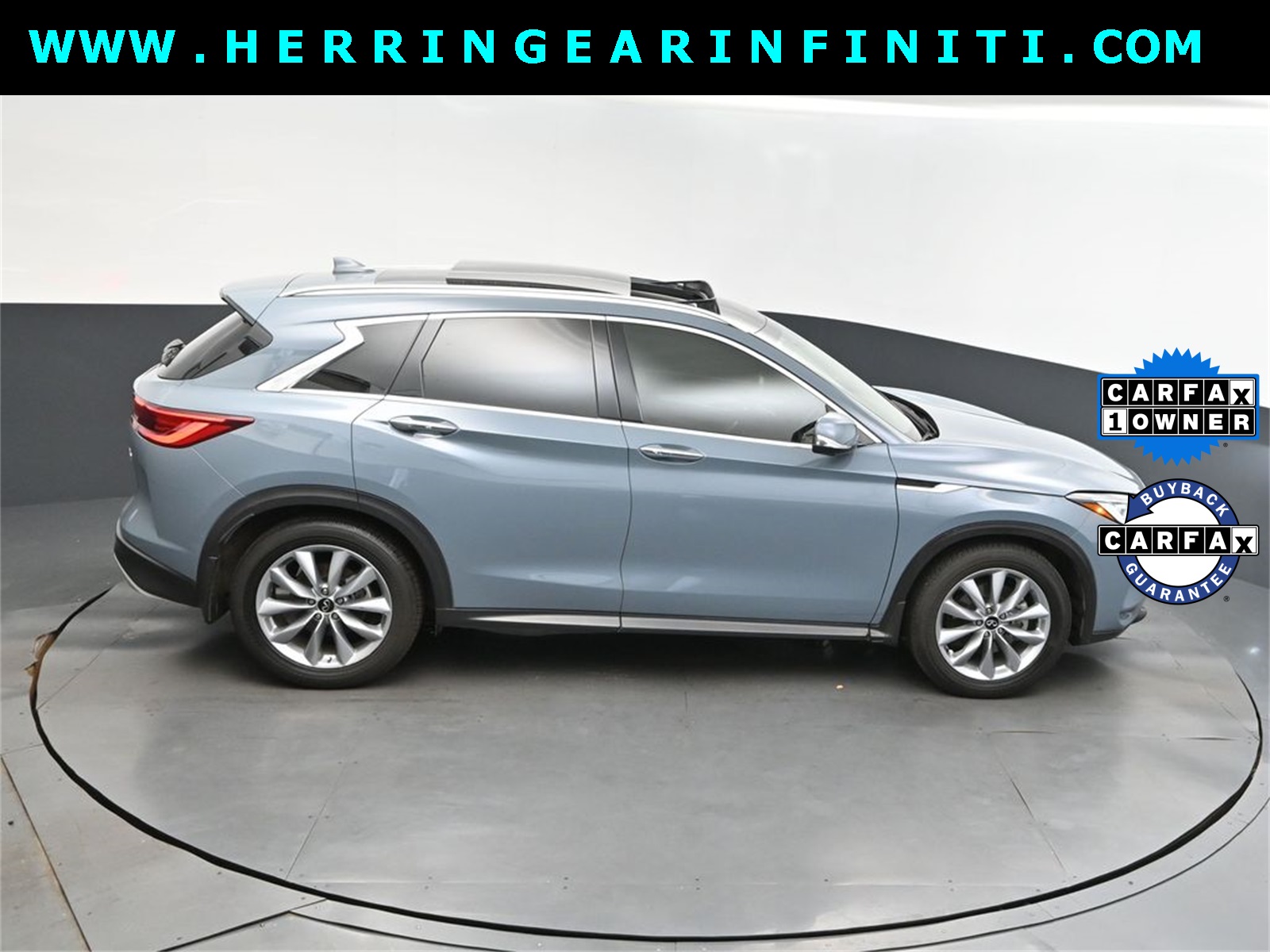 2022 Slate Gray INFINITI QX50 ESSENTIAL AWD SUV