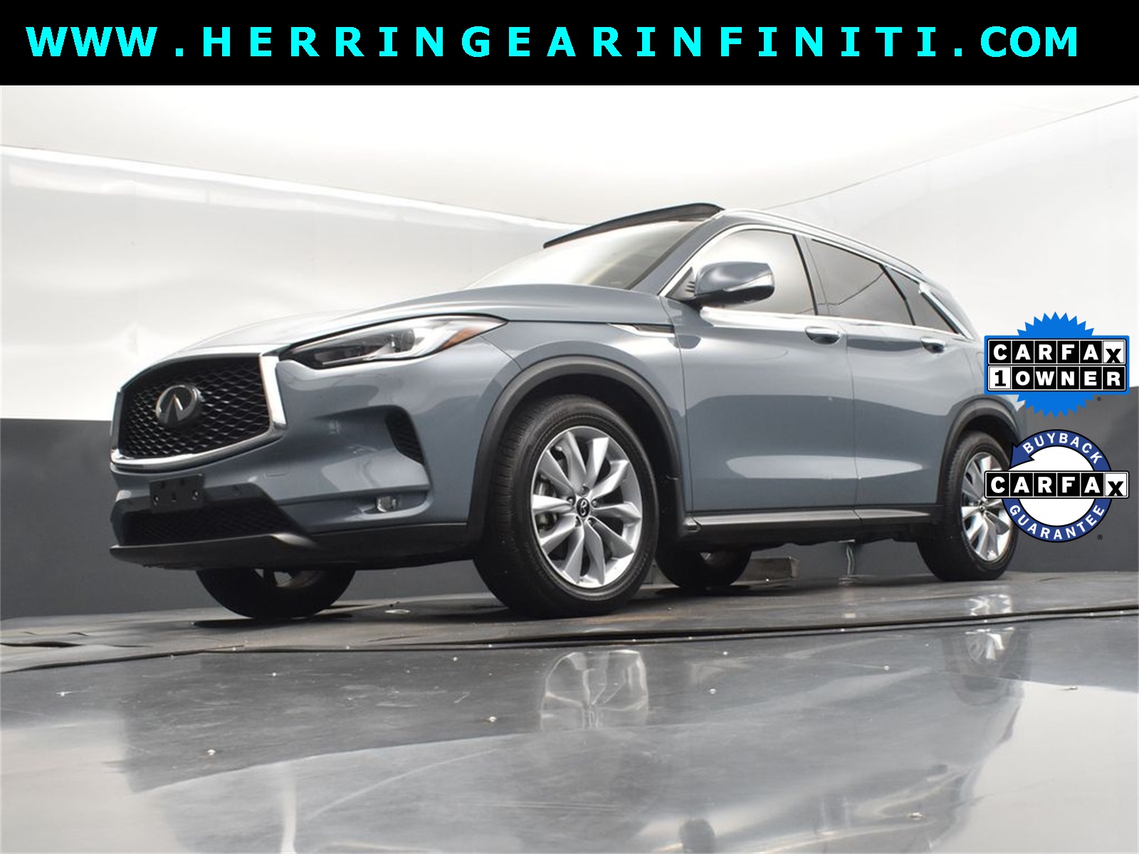2022 Slate Gray INFINITI QX50 ESSENTIAL AWD SUV