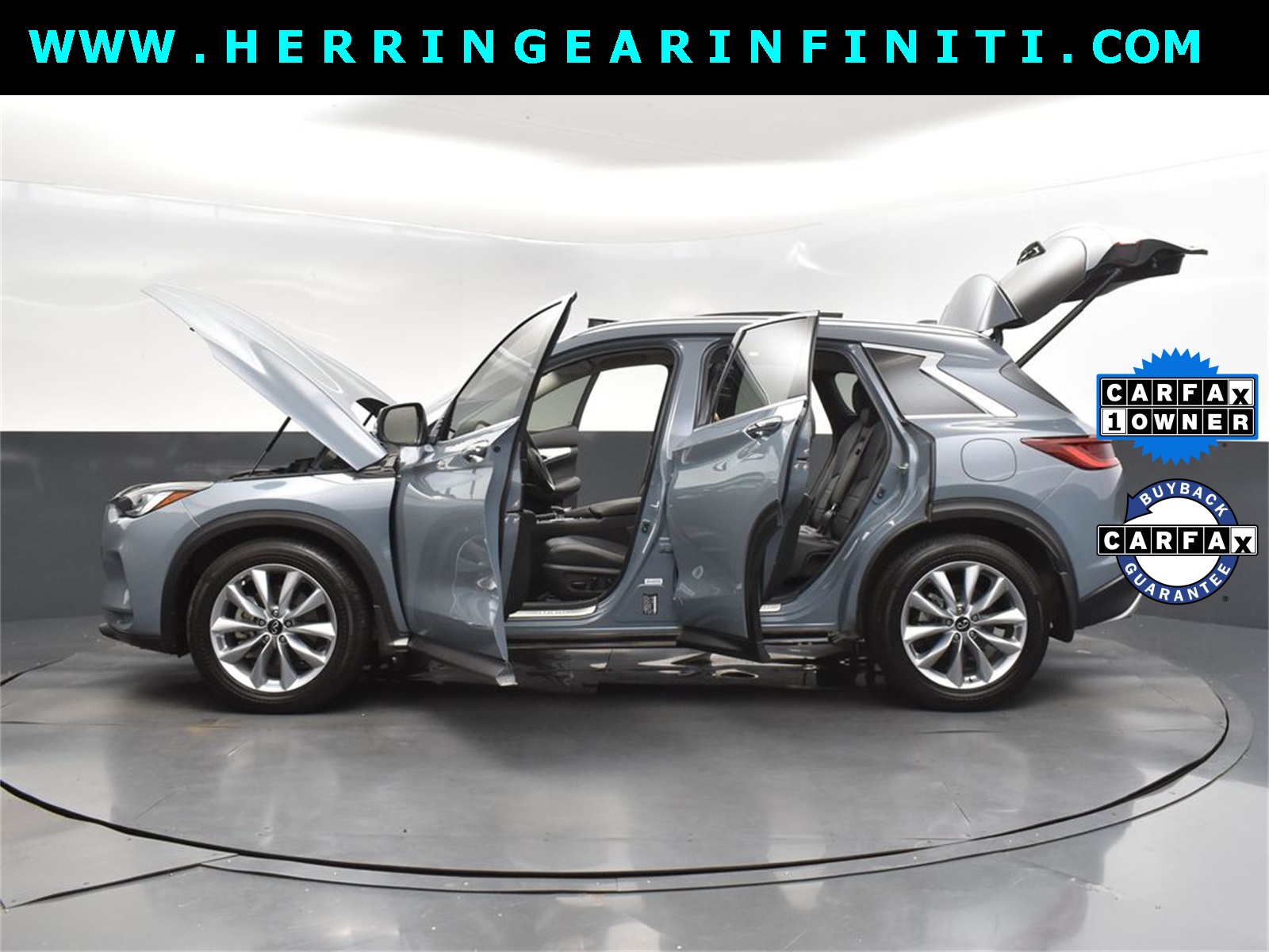2022 Slate Gray INFINITI QX50 ESSENTIAL AWD SUV
