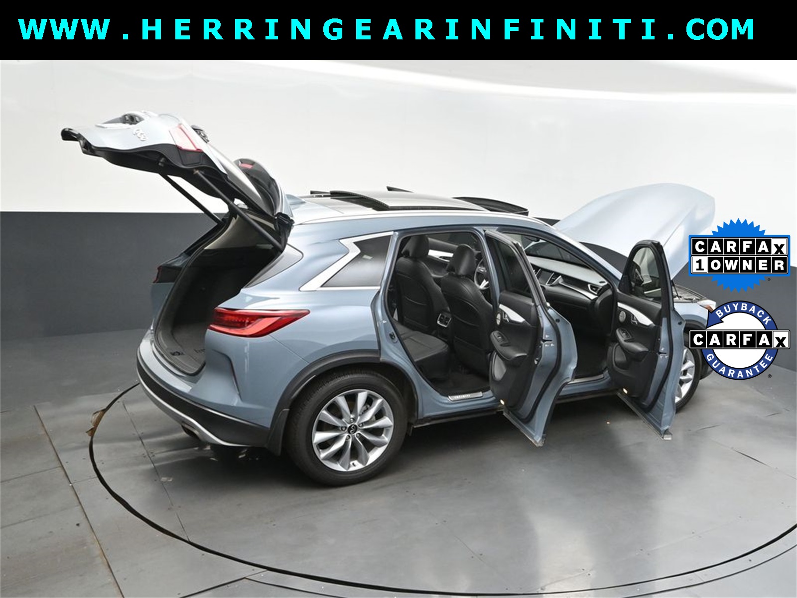 2022 Slate Gray INFINITI QX50 ESSENTIAL AWD SUV