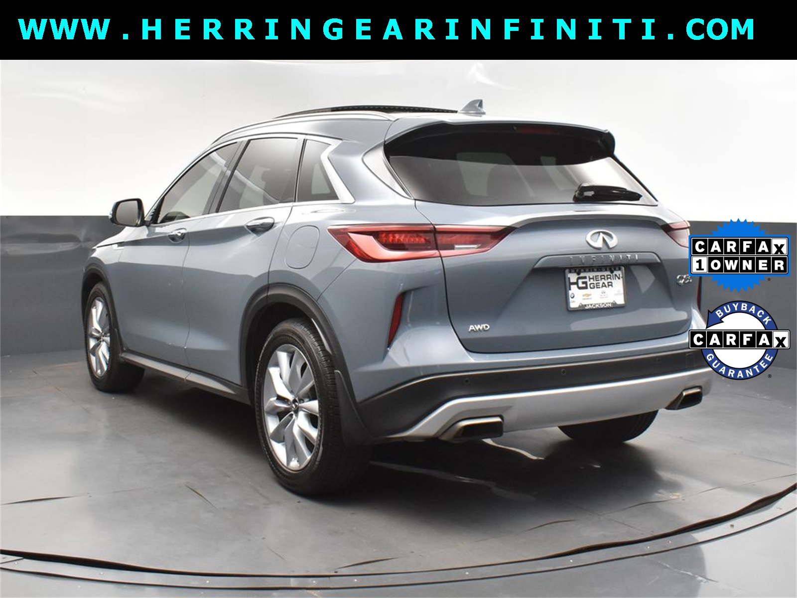 2022 Slate Gray INFINITI QX50 ESSENTIAL AWD SUV