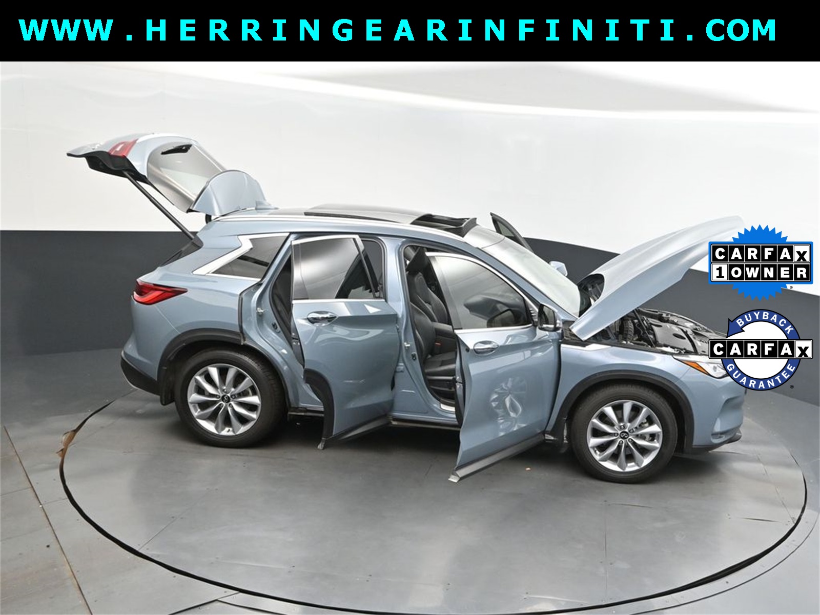 2022 Slate Gray INFINITI QX50 ESSENTIAL AWD SUV