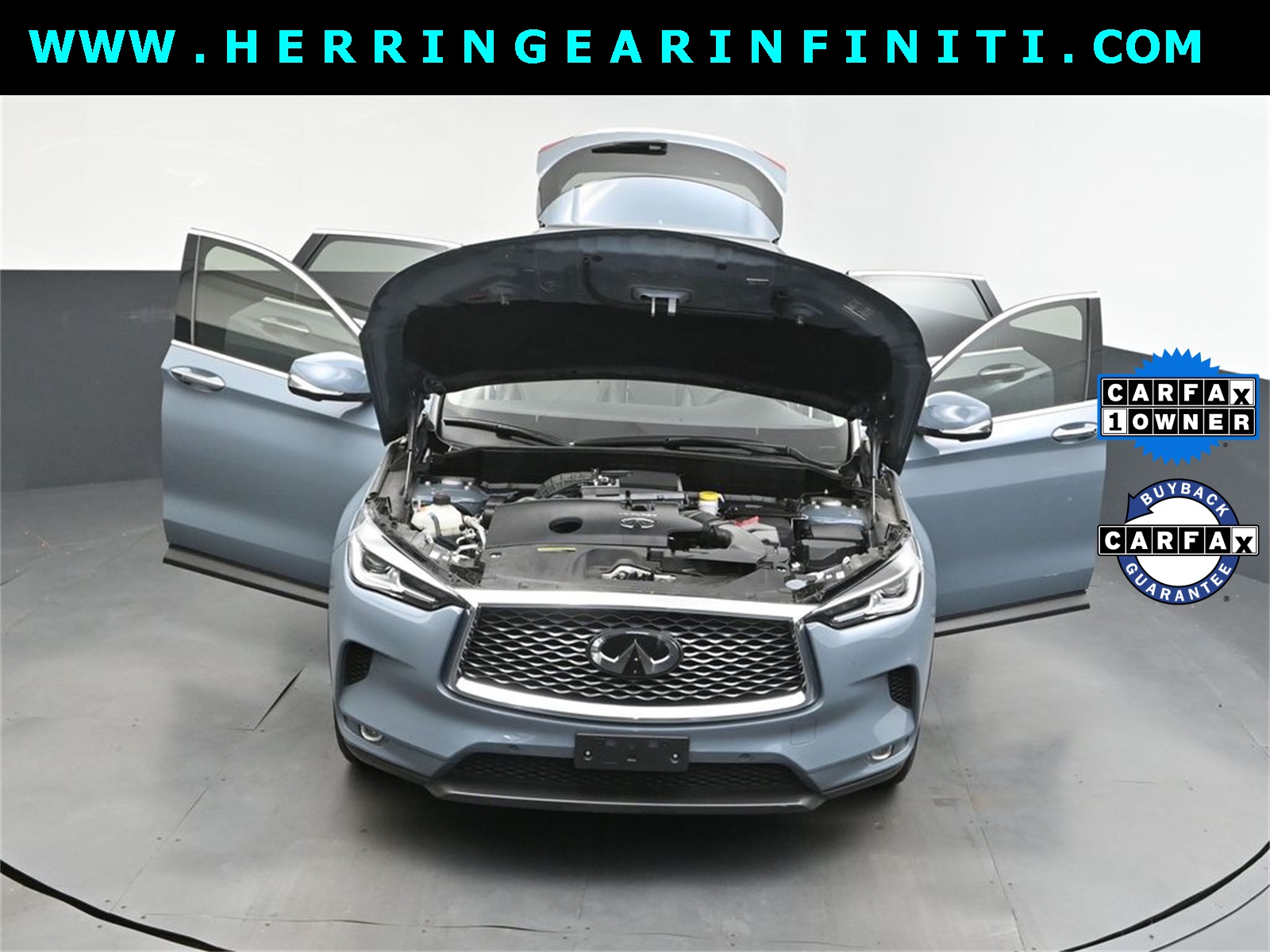 2022 Slate Gray INFINITI QX50 ESSENTIAL AWD SUV