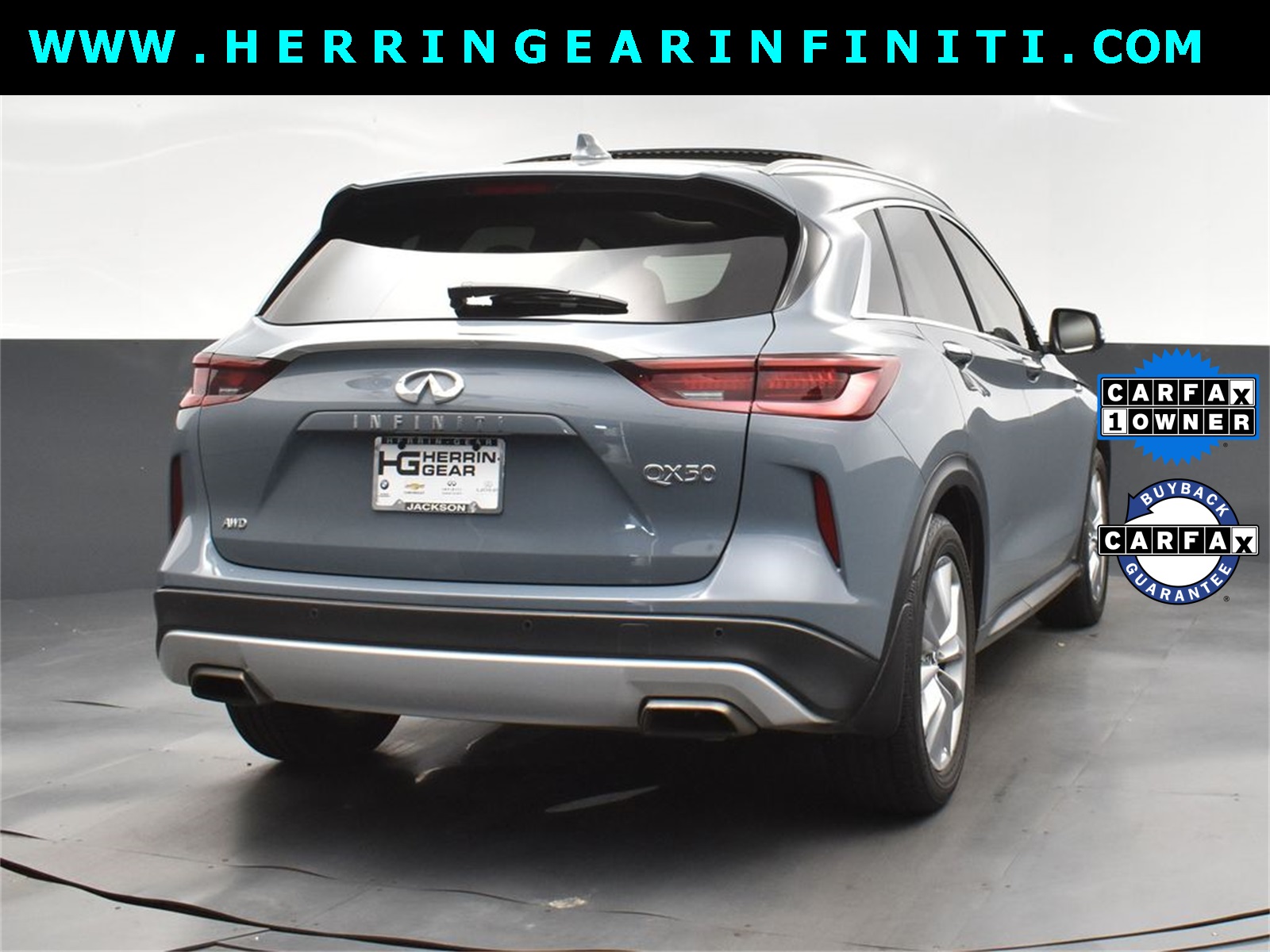 2022 Slate Gray INFINITI QX50 ESSENTIAL AWD SUV