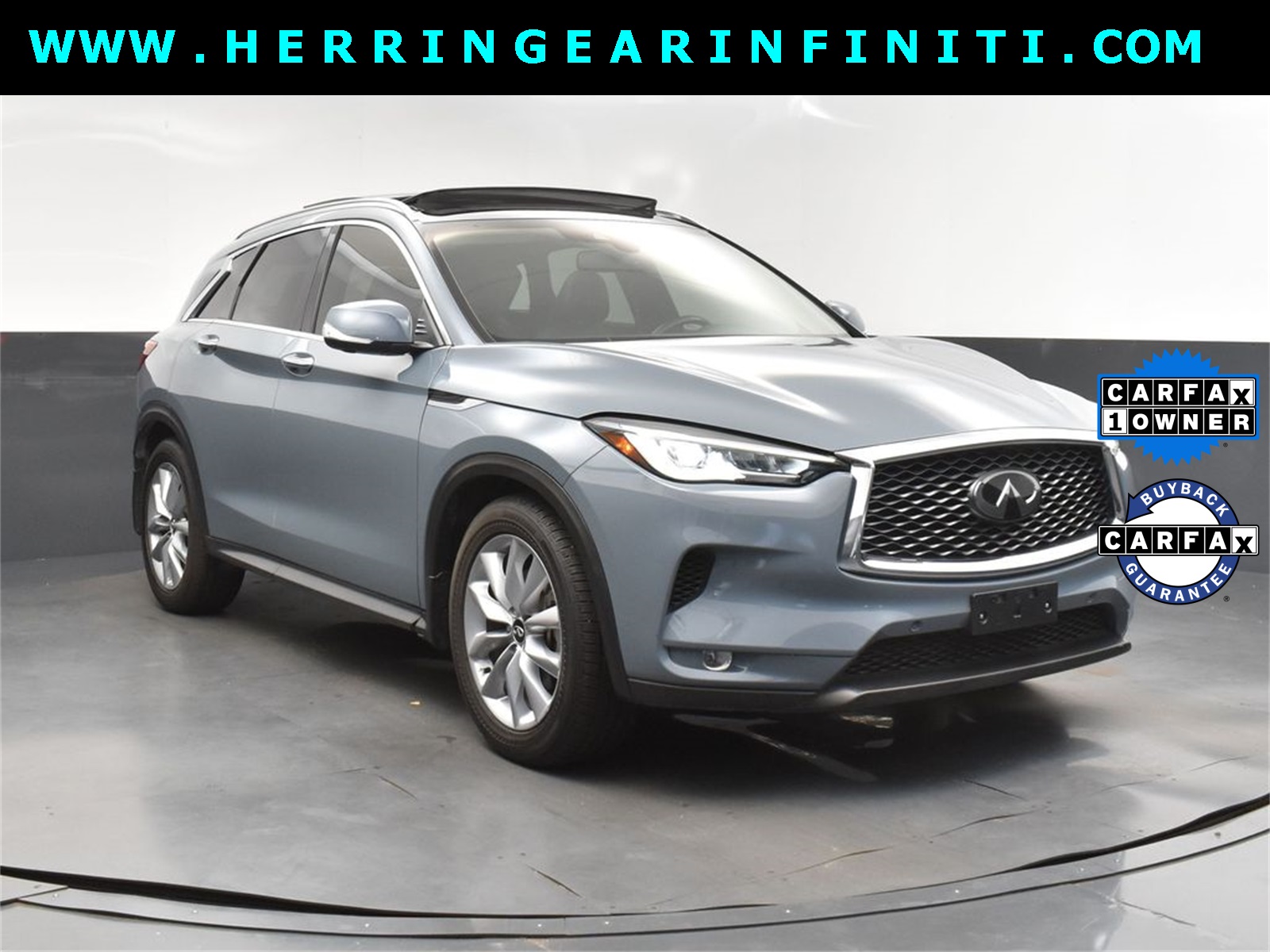 2022 Slate Gray INFINITI QX50 ESSENTIAL AWD SUV
