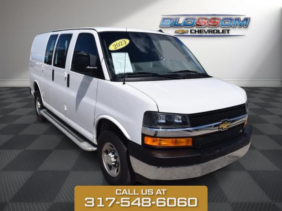 2023 Summit White Chevrolet Express Cargo Van Work Van RWD Van