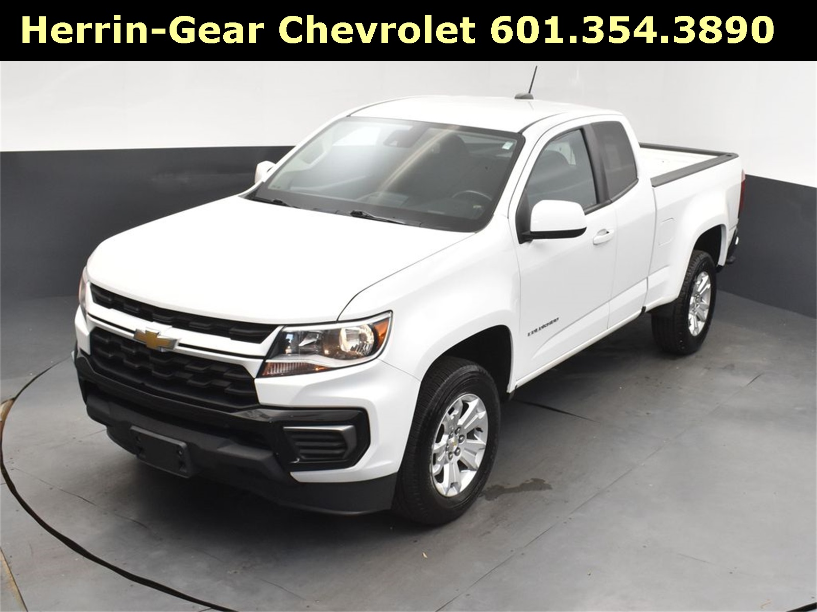 2021 Summit White Chevrolet Colorado LT RWD