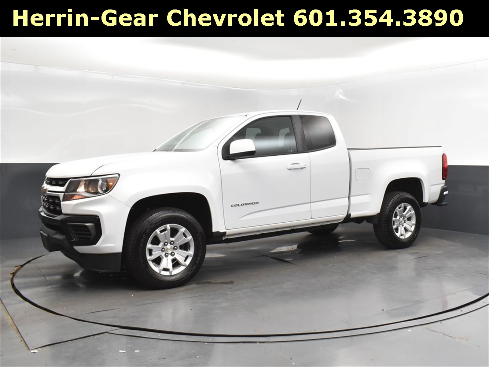 2021 Summit White Chevrolet Colorado LT RWD