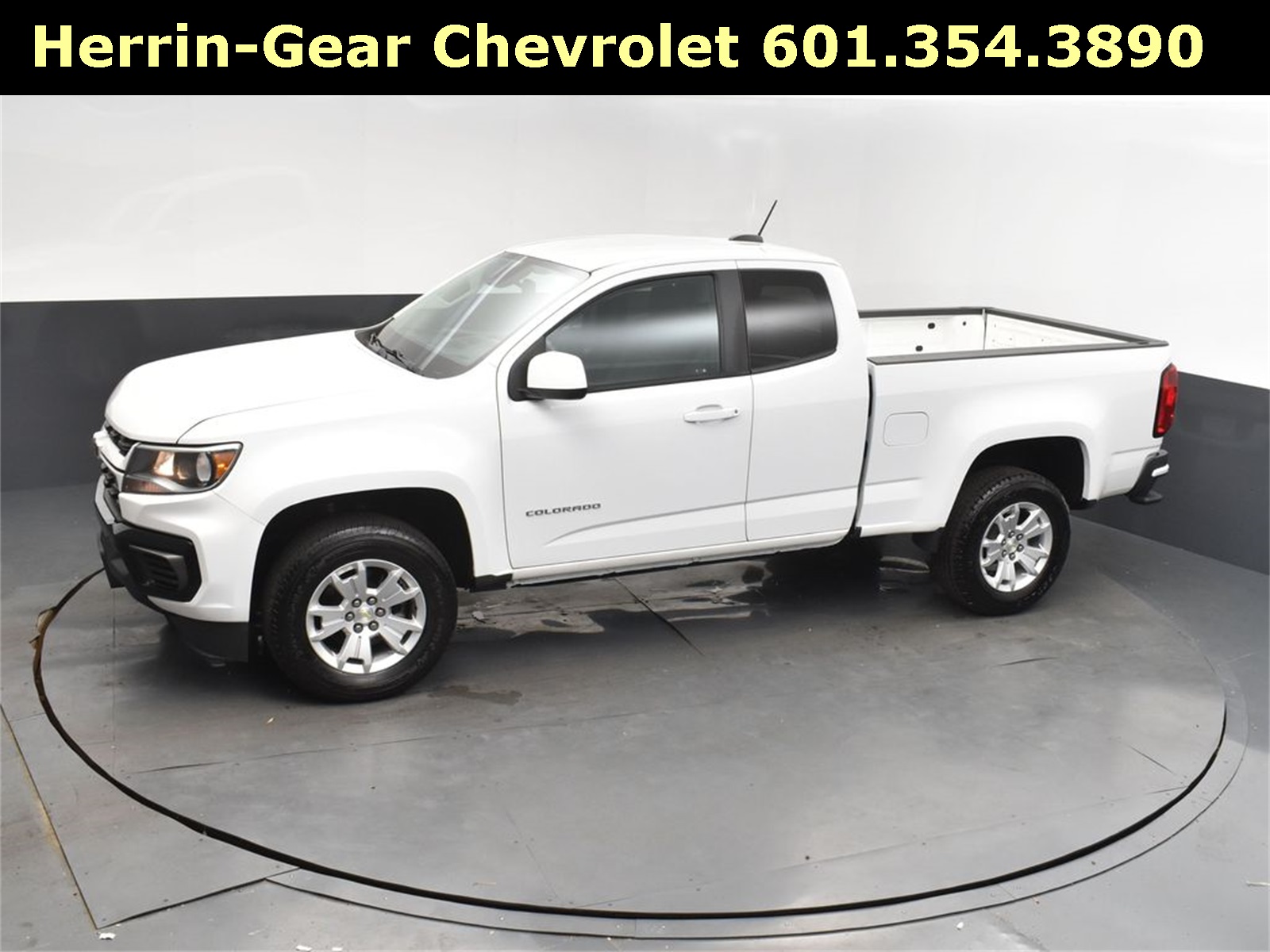 2021 Summit White Chevrolet Colorado LT RWD