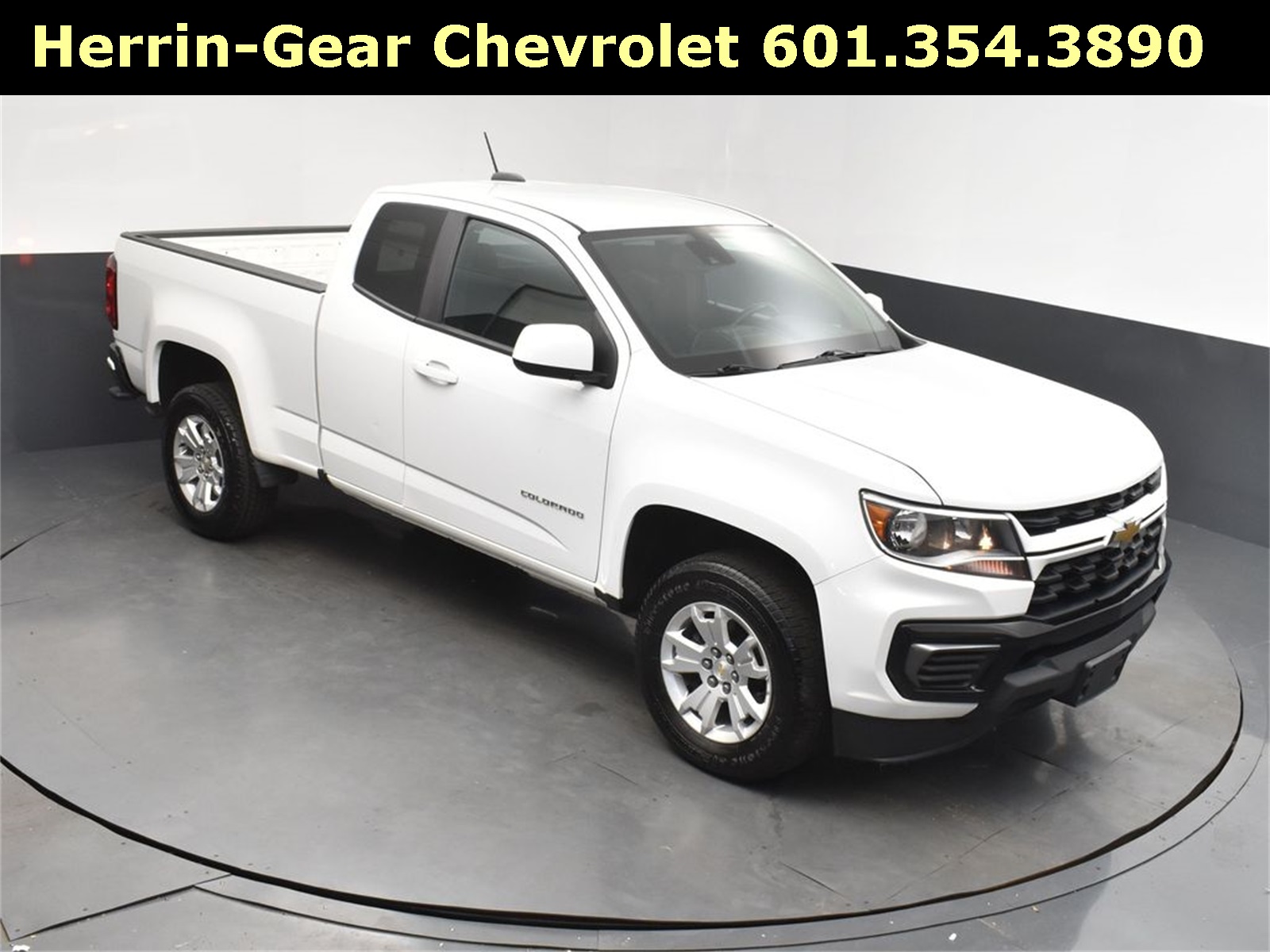 2021 Summit White Chevrolet Colorado LT RWD