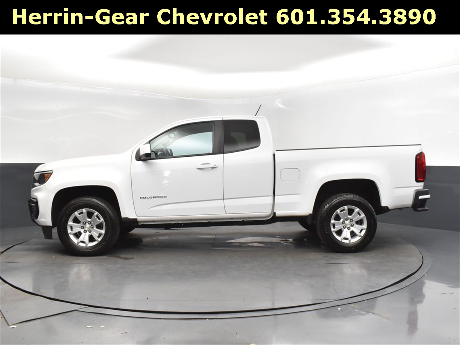 2021 Summit White Chevrolet Colorado LT RWD