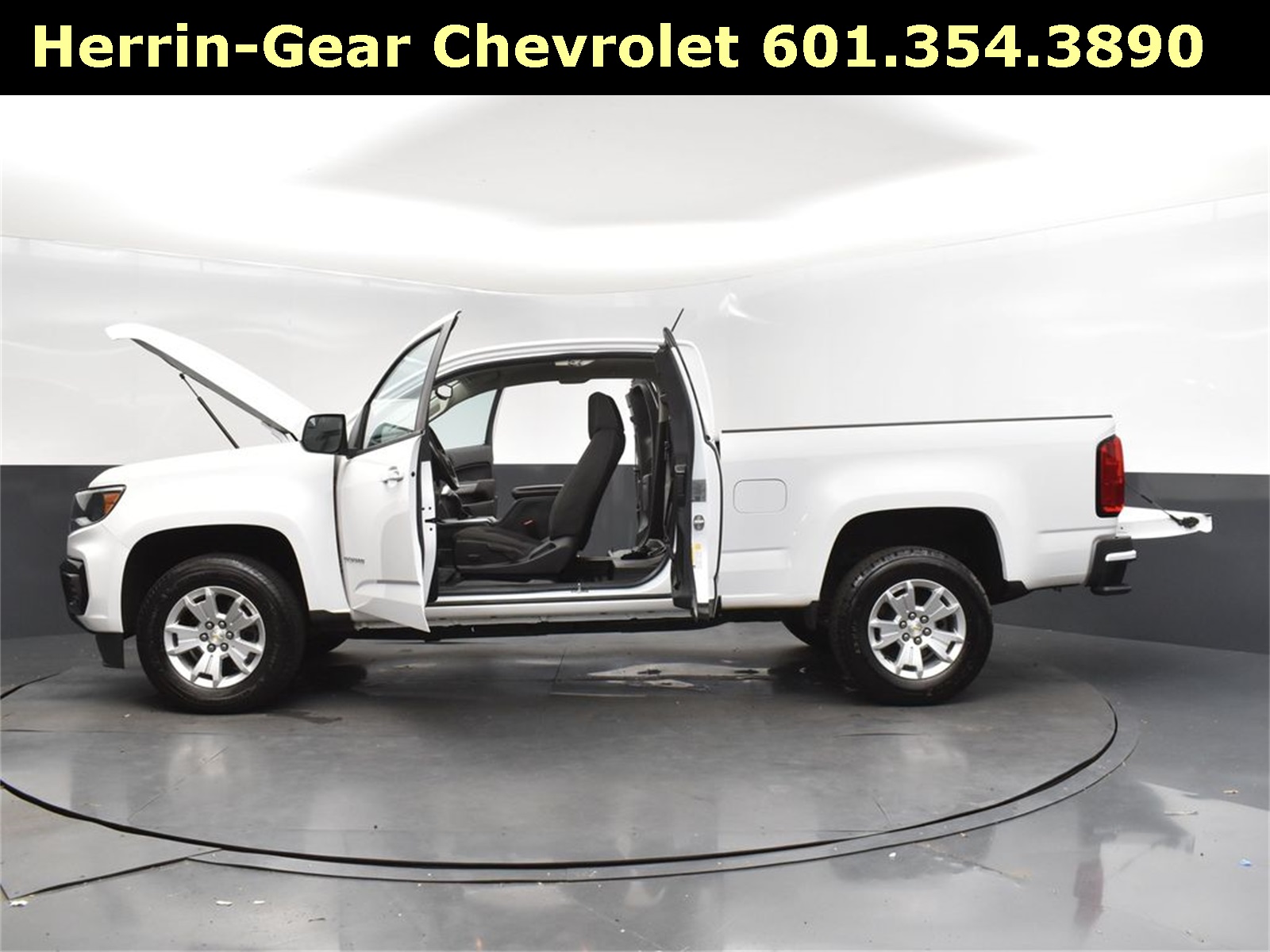 2021 Summit White Chevrolet Colorado LT RWD