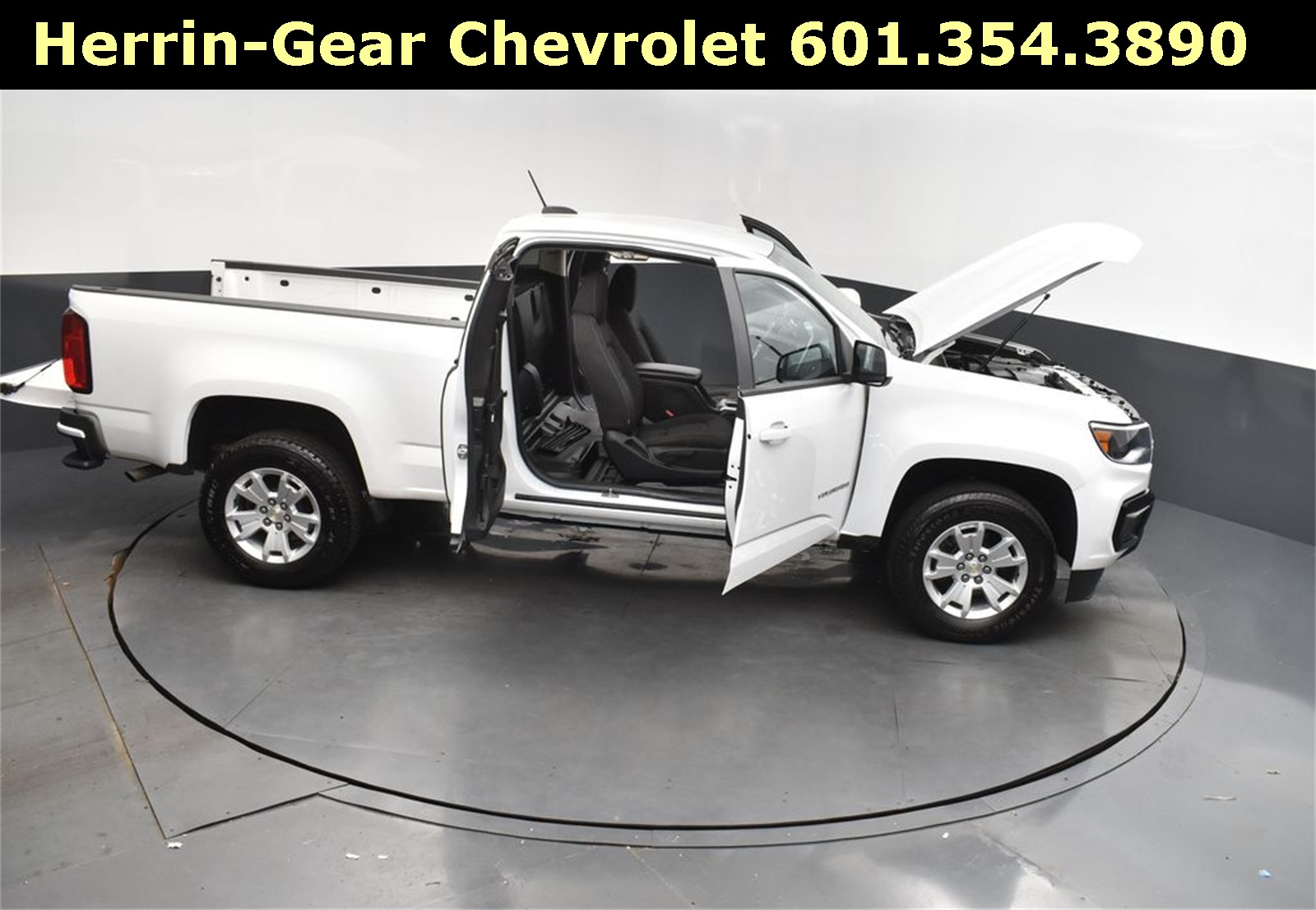 2021 Summit White Chevrolet Colorado LT RWD