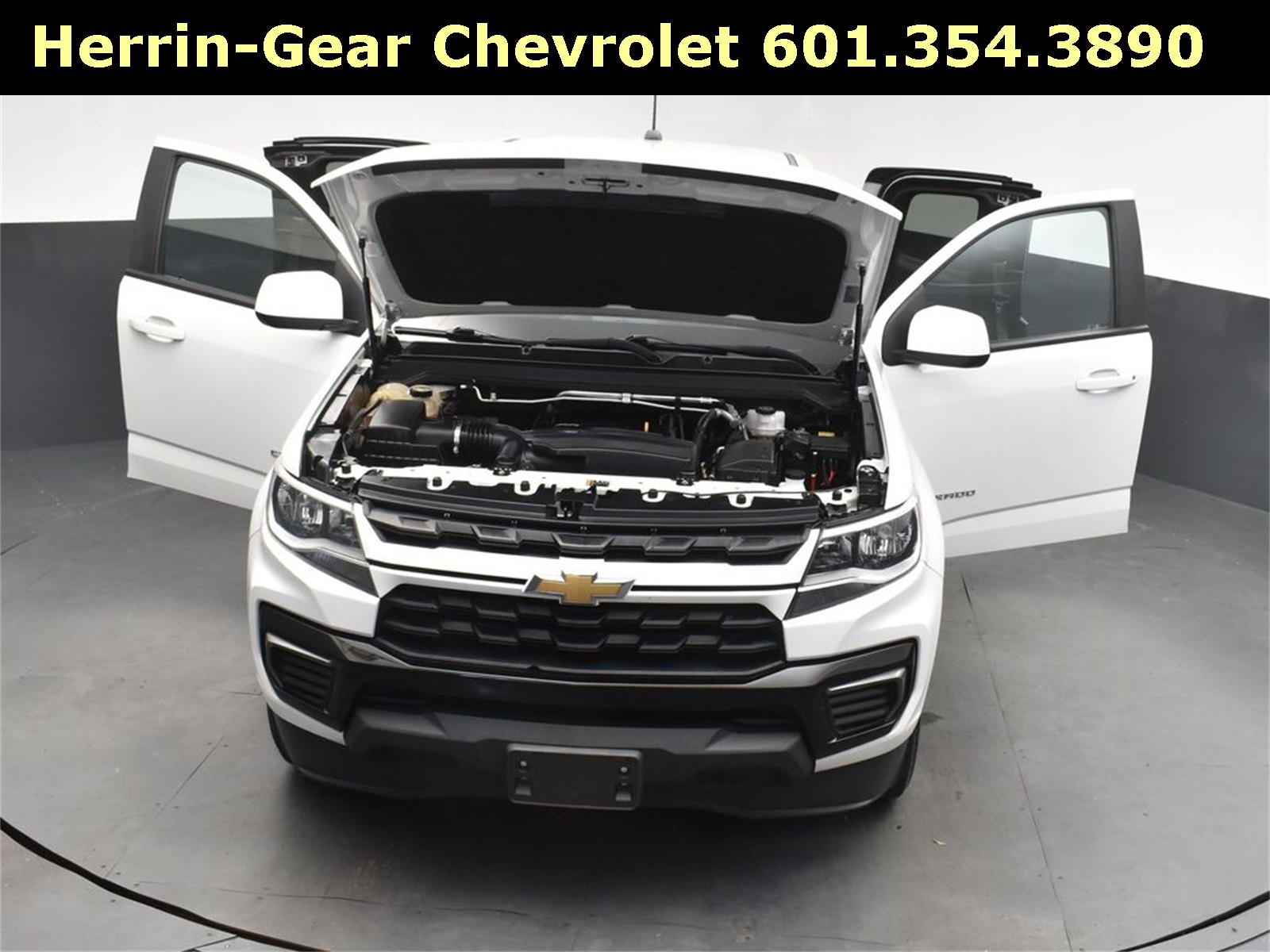 2021 Summit White Chevrolet Colorado LT RWD
