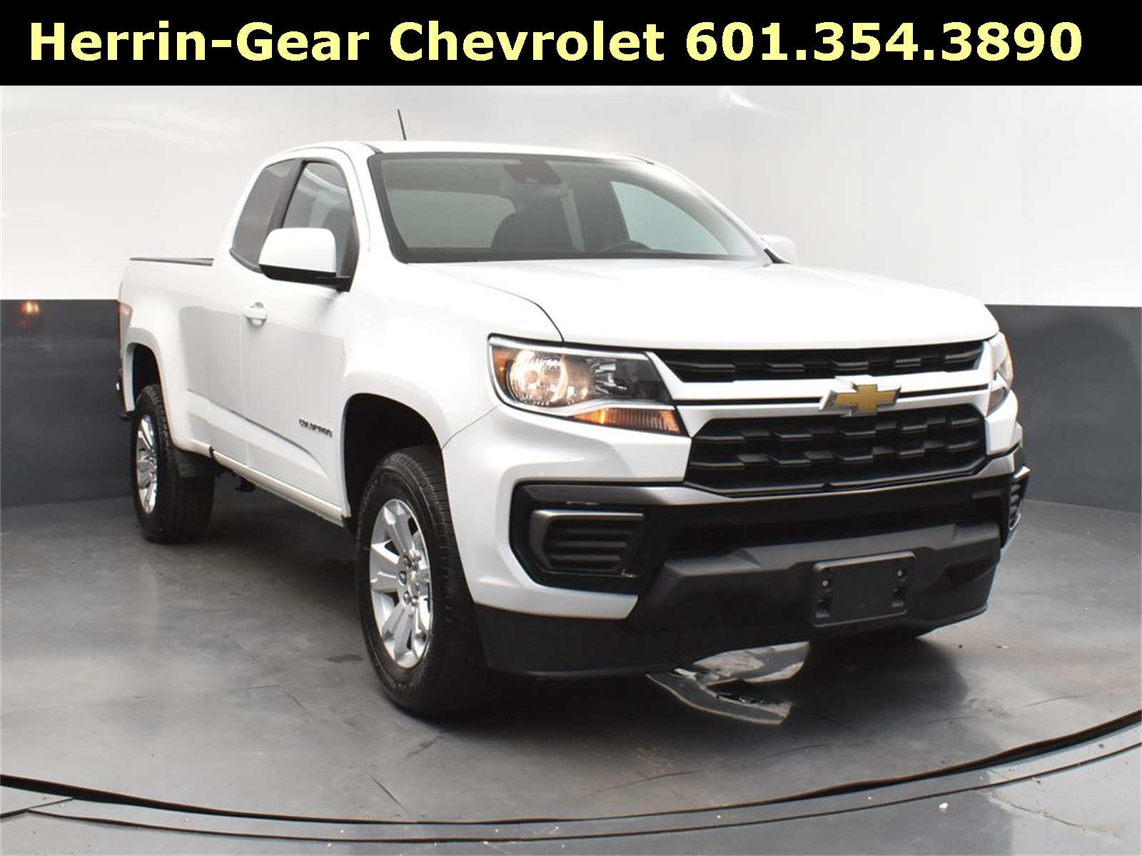 2021 Summit White Chevrolet Colorado LT RWD