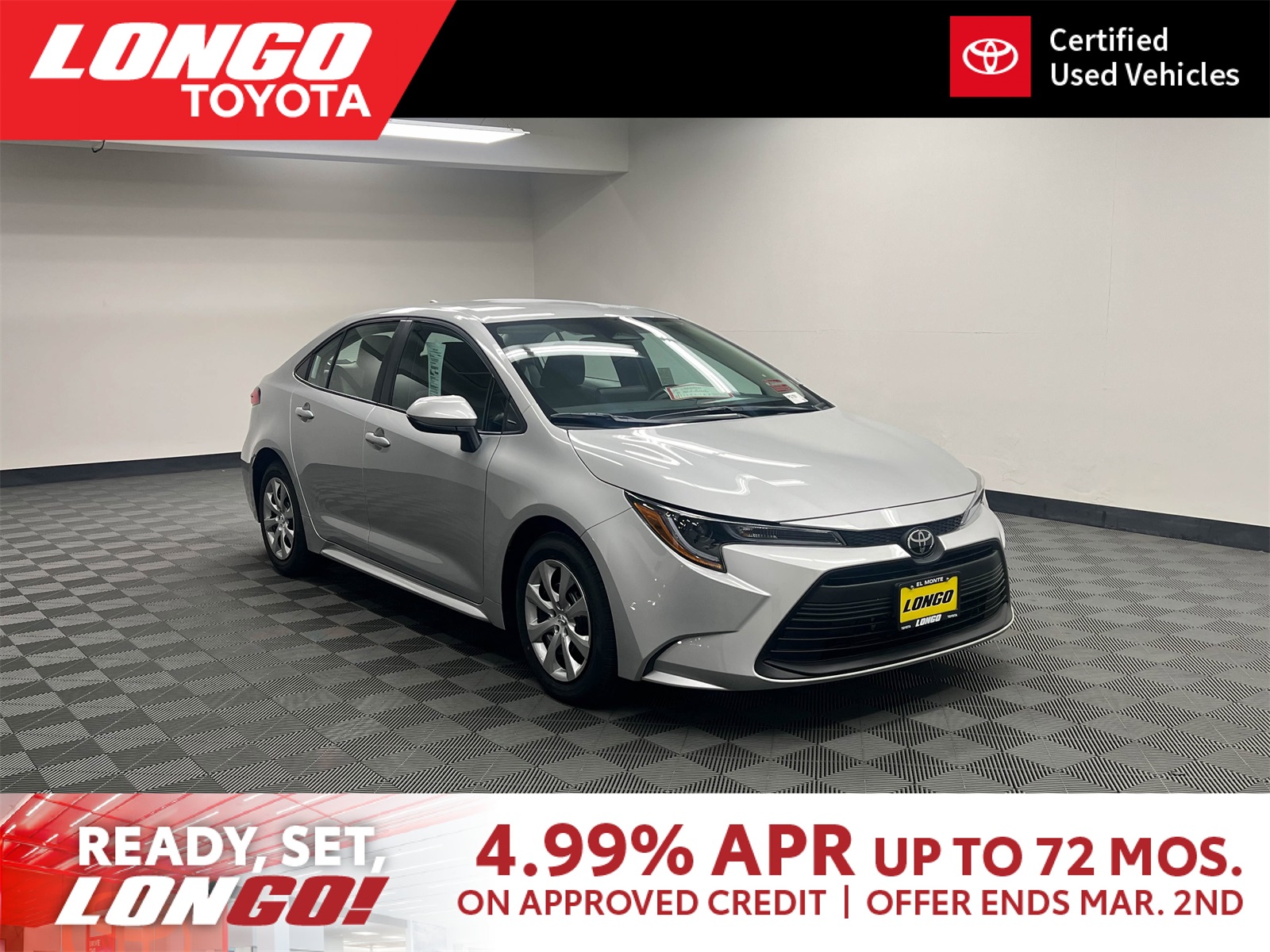 used 2026 Toyota Corolla car, priced at $23,234