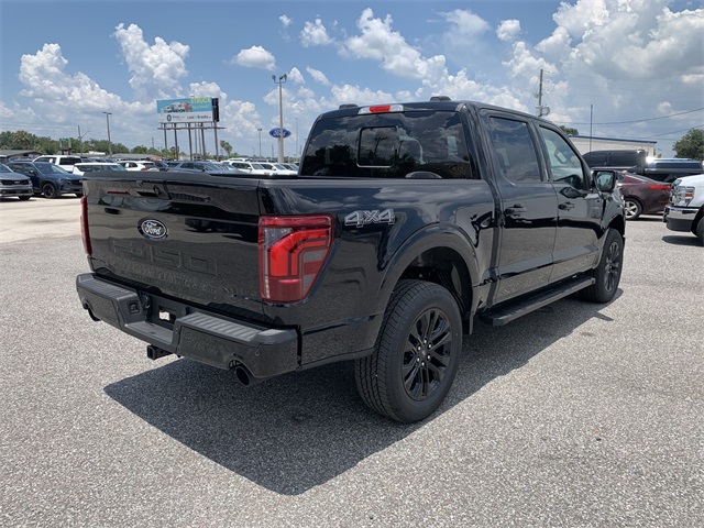 2025 Agate Black Metallic Ford F-150 Lariat 4X4 Truck