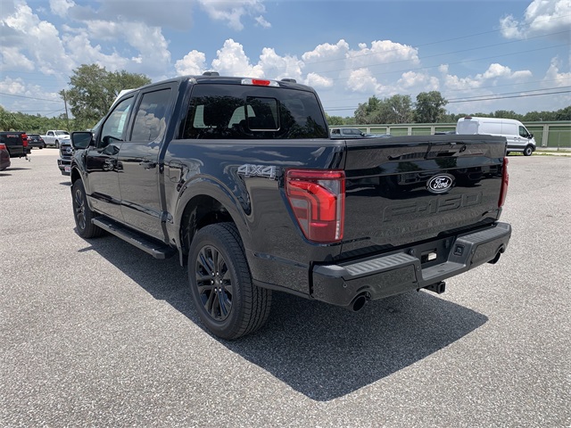 2025 Agate Black Metallic Ford F-150 Lariat 4X4 Truck