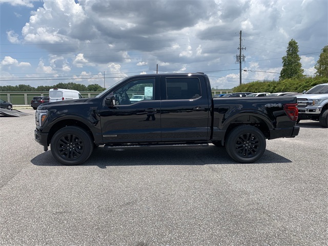 2025 Agate Black Metallic Ford F-150 Lariat 4X4 Truck
