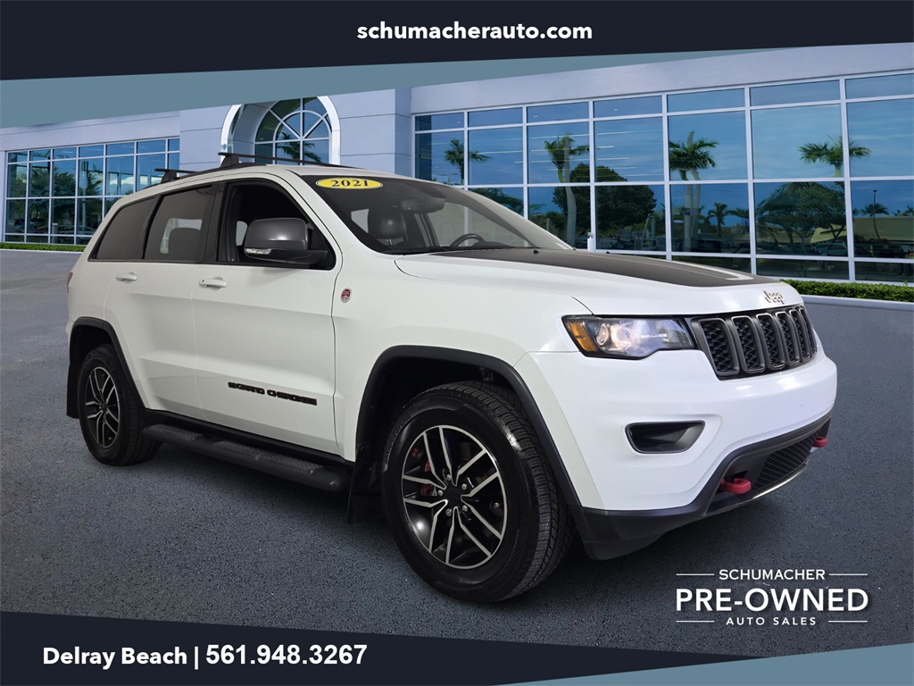 used 2021 Jeep Grand Cherokee car, priced at $15,888