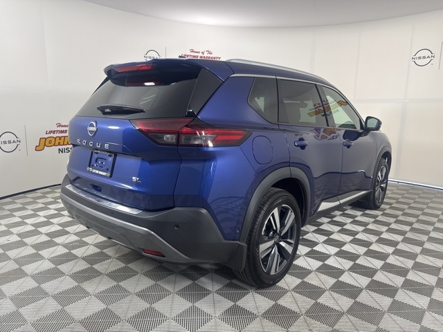 2023 Caspian Blue Metallic Nissan Rogue SL FWD SUV