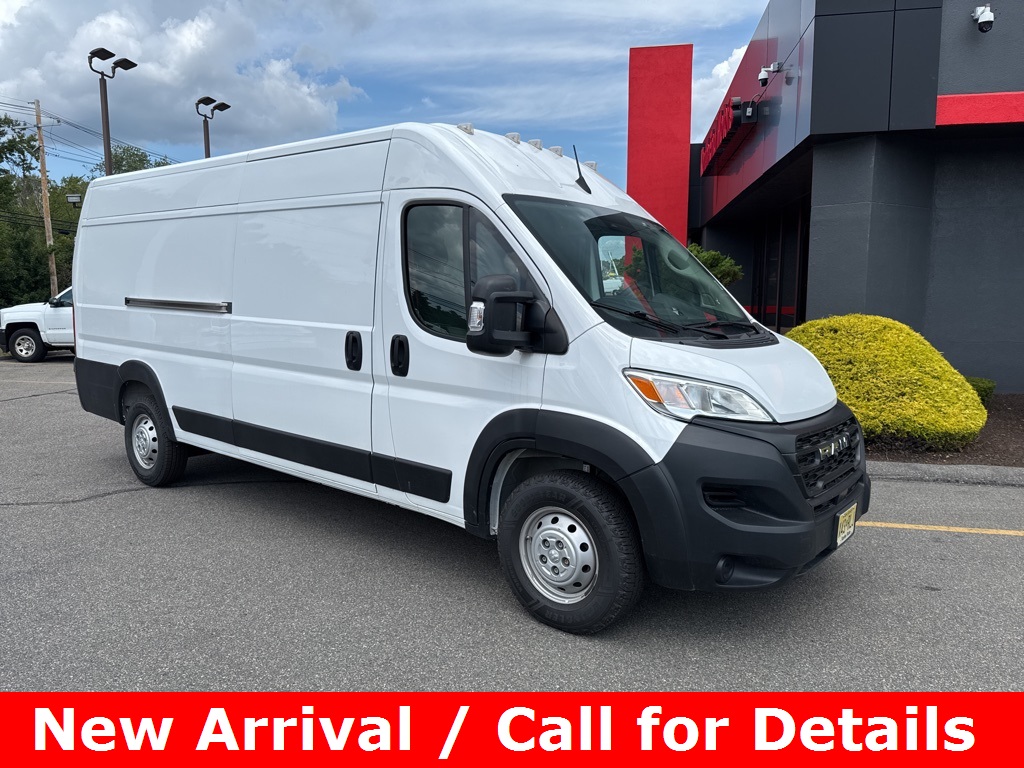 2023 Bright White Clearcoat Ram ProMaster Cargo Van High Roof FWD Van
