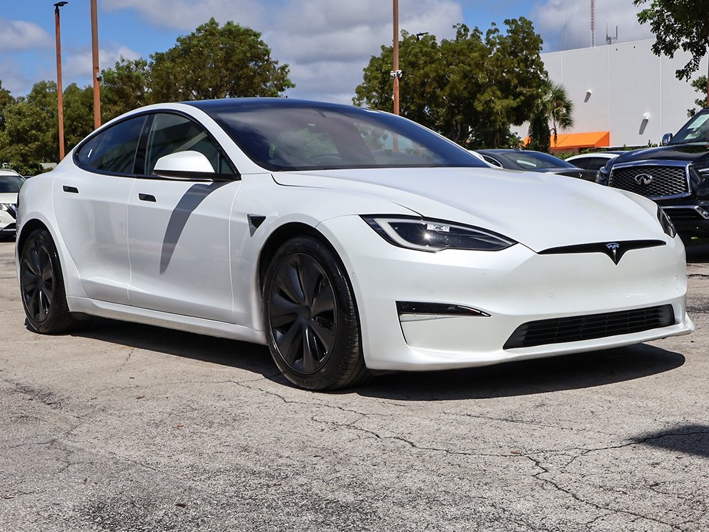 Used 2022 Tesla Model S Base with VIN 5YJSA1E57NF487500 for sale in Cleveland, OH