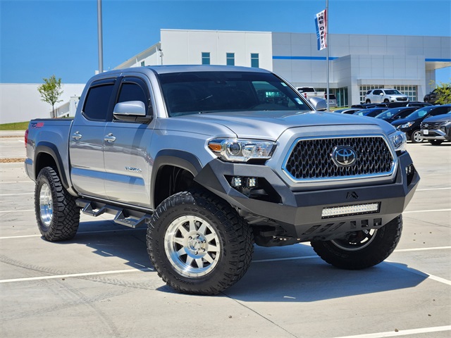 2018 Silver Toyota Tacoma TRD Off-Road Truck