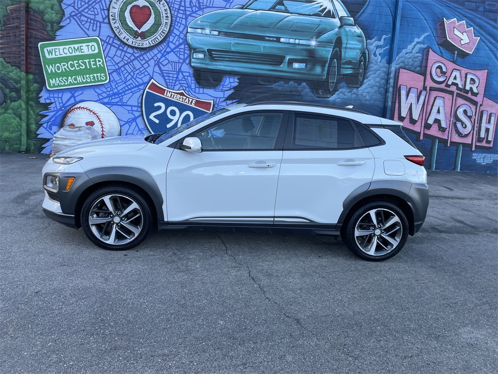 Used 2019 Hyundai Kona Ultimate with VIN KM8K5CA54KU225535 for sale in Worcester, MA