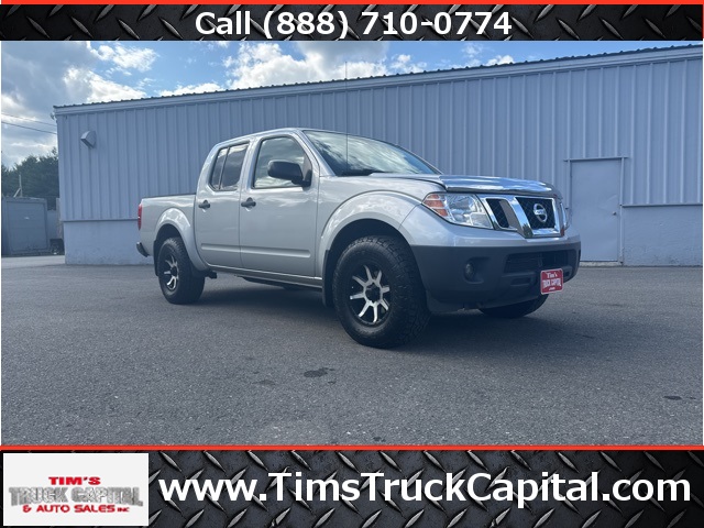 2017 Brilliant Silver Nissan Frontier S 4X4 Truck