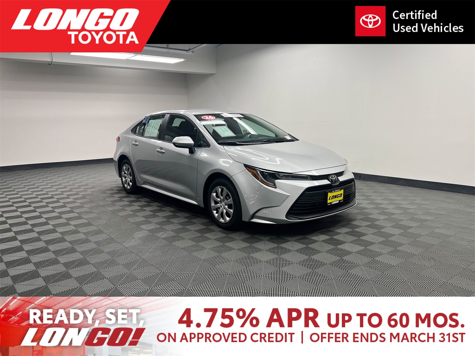 used 2026 Toyota Corolla car, priced at $23,385