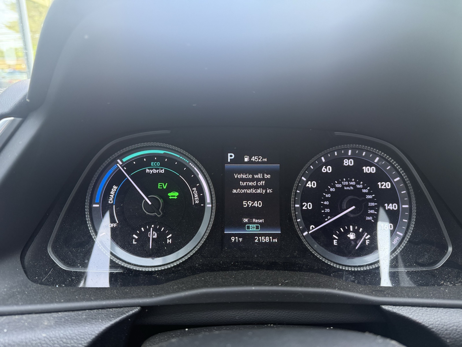 2023 Portofino Gray Hyundai Sonata Hybrid Blue FWD Sedan