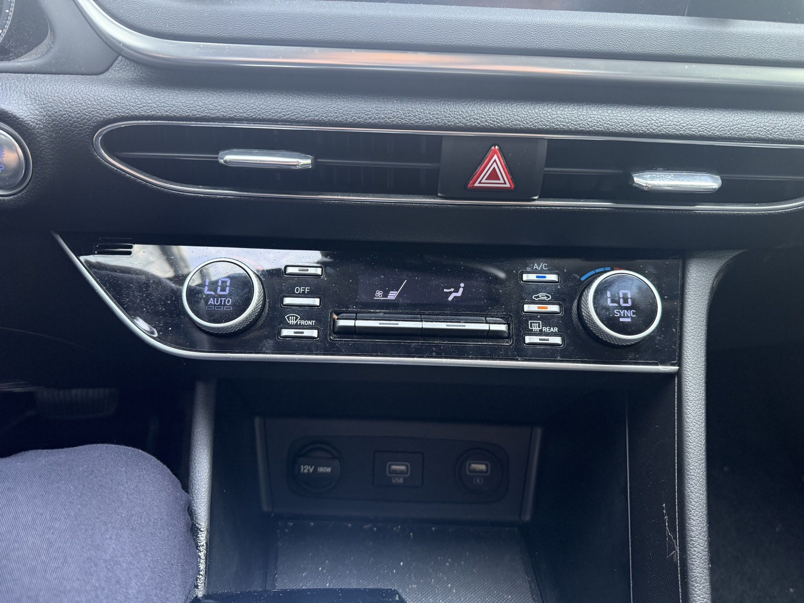 2023 Portofino Gray Hyundai Sonata Hybrid Blue FWD Sedan