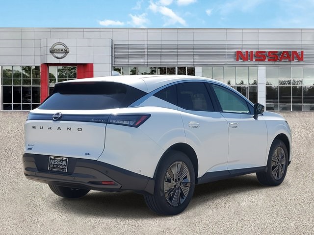 2025 Everest White Pearl Tricoat Nissan Murano SL AWD SUV