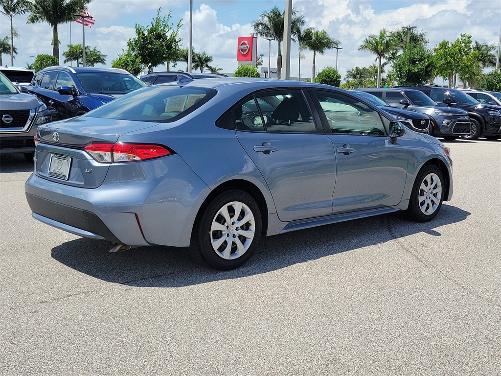 2022 Celestite Toyota Corolla LE FWD Sedan