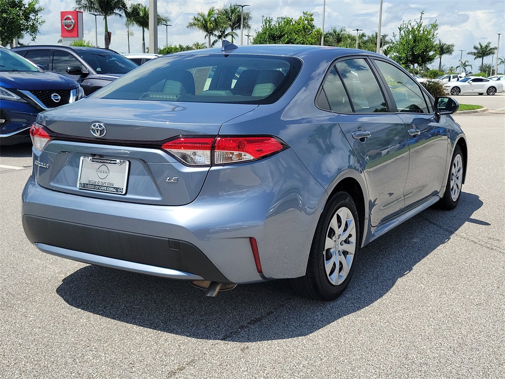 2022 Celestite Toyota Corolla LE FWD Sedan