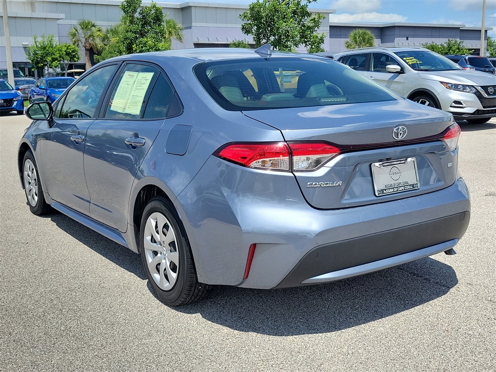 2022 Celestite Toyota Corolla LE FWD Sedan