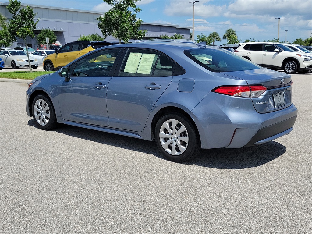2022 Celestite Toyota Corolla LE FWD Sedan
