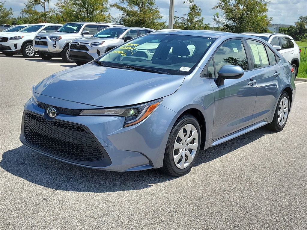 2022 Celestite Toyota Corolla LE FWD Sedan