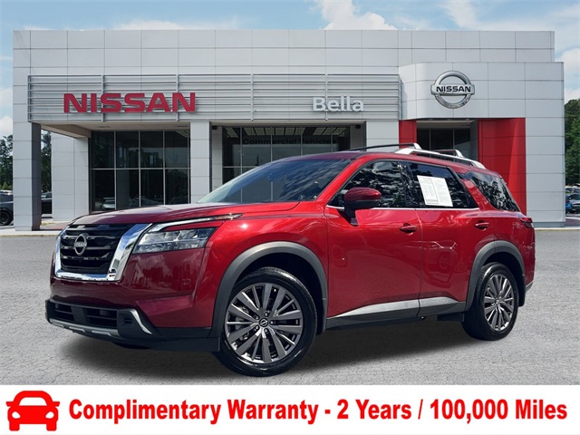 2024 Scarlet Ember Nissan Pathfinder SL SUV
