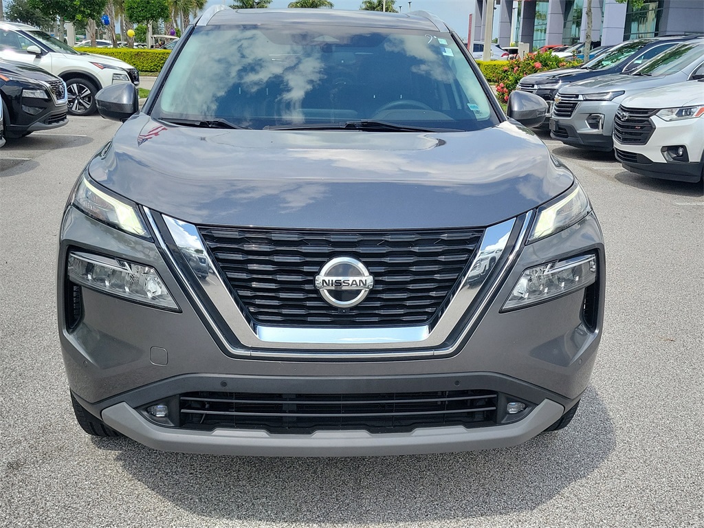 2021 Gun Metallic Nissan Rogue SL FWD SUV
