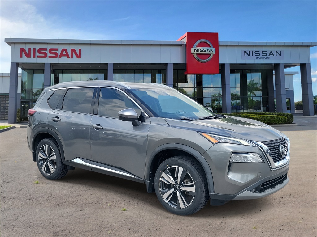 2021 Gun Metallic Nissan Rogue SL FWD SUV