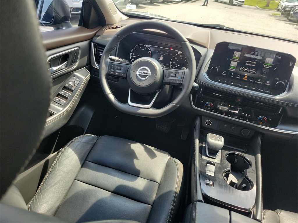 2021 Gun Metallic Nissan Rogue SL FWD SUV