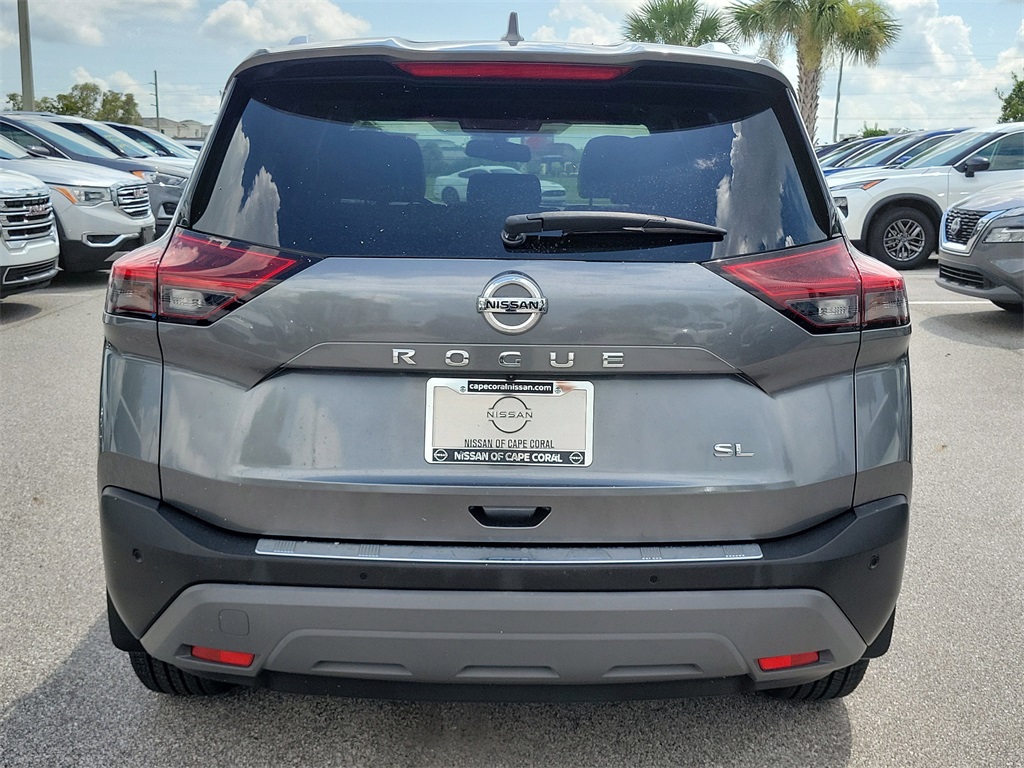 2021 Gun Metallic Nissan Rogue SL FWD SUV