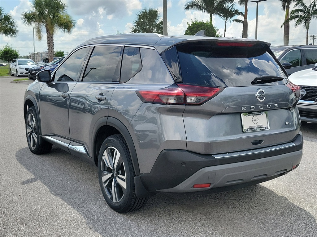 2021 Gun Metallic Nissan Rogue SL FWD SUV