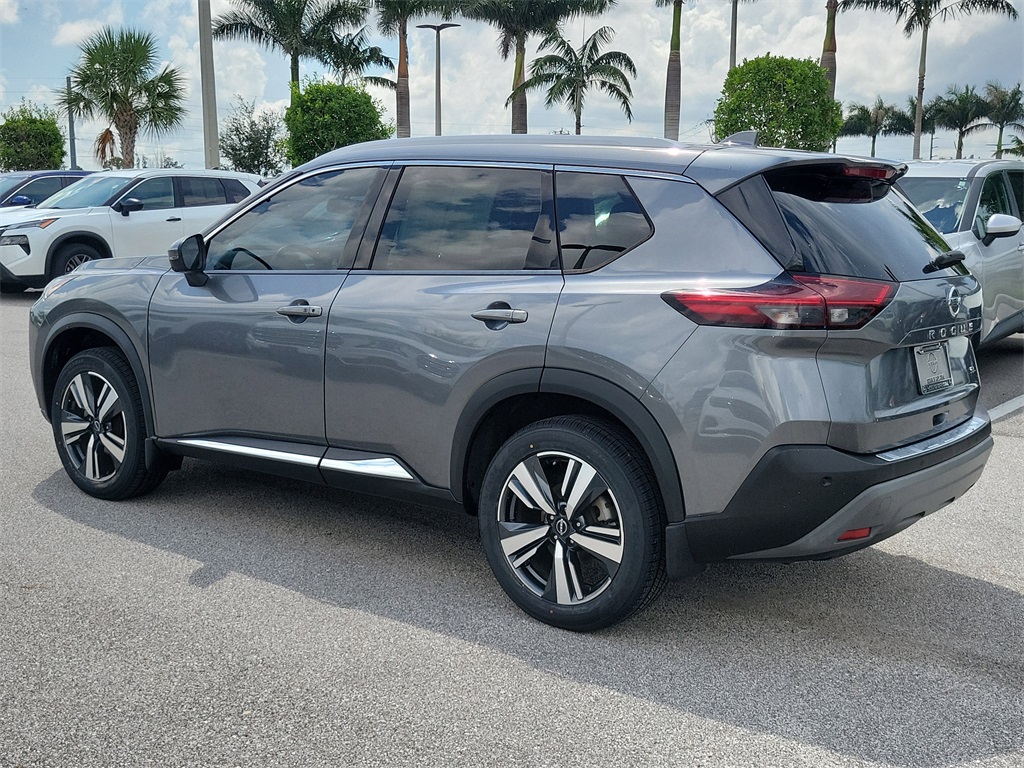 2021 Gun Metallic Nissan Rogue SL FWD SUV