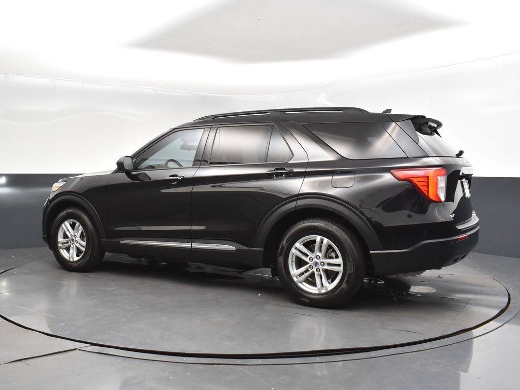 2022 Agate Black Metallic Ford Explorer XLT RWD SUV