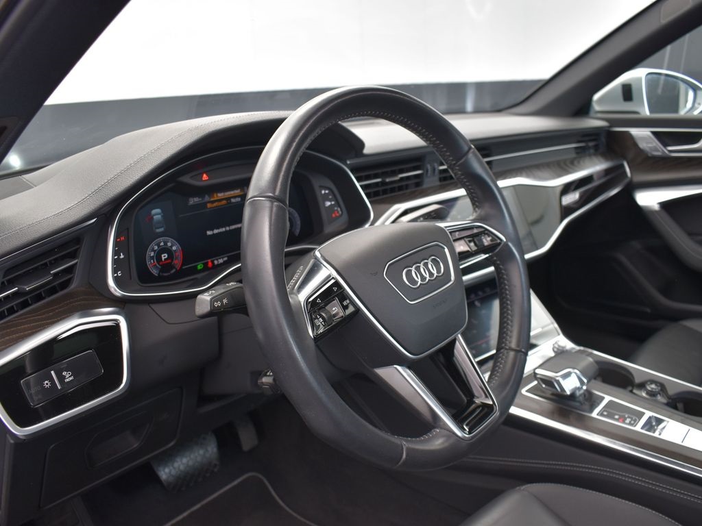 2019 Florett Silver Metallic Audi A6 3.0T Premium Plus AWD Sedan