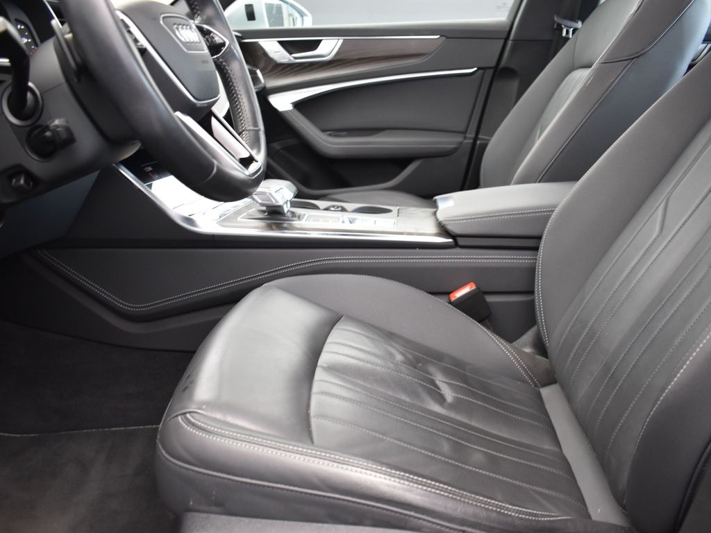 2019 Florett Silver Metallic Audi A6 3.0T Premium Plus AWD Sedan