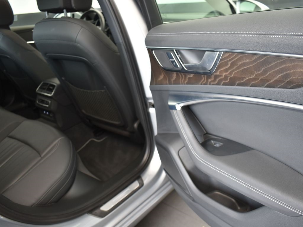 2019 Florett Silver Metallic Audi A6 3.0T Premium Plus AWD Sedan